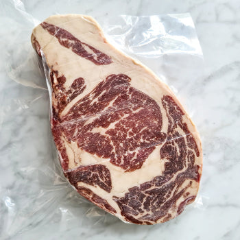 DRY AGED ANGUS RIBEYE STEAK, CHOICE GRADE