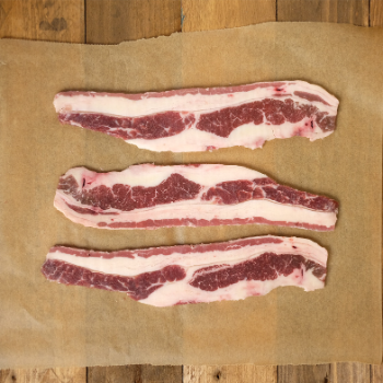 BACON CUT GRAIN FED SHORTPLATE