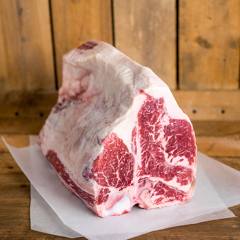 AGED ANGUS PORTERHOUSE SLAB, PRIME GRADE