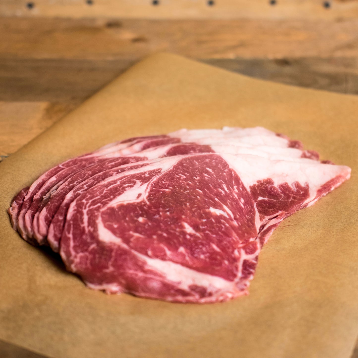 AGED ANGUS RIBEYE SUKIYAKI, CHOICE GRADE