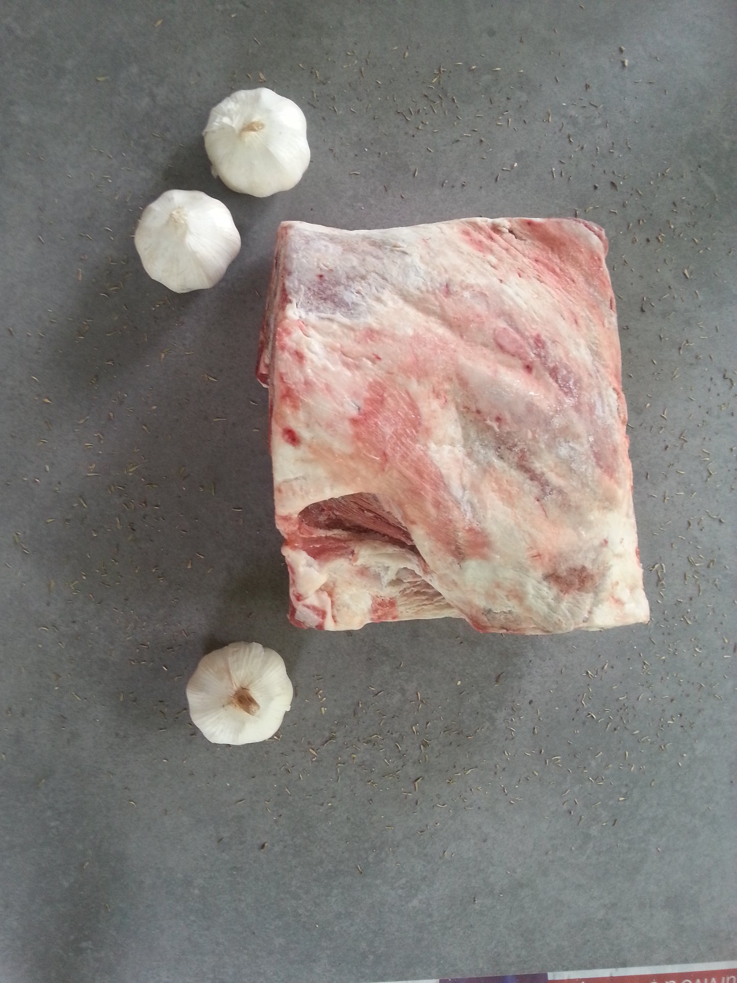 SHORT RIBS BONE IN SLAB, CAB CHOICE GRADE