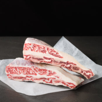 THICK CUT SHORT RIBS BONE IN, CAB CHOICE GRADE
