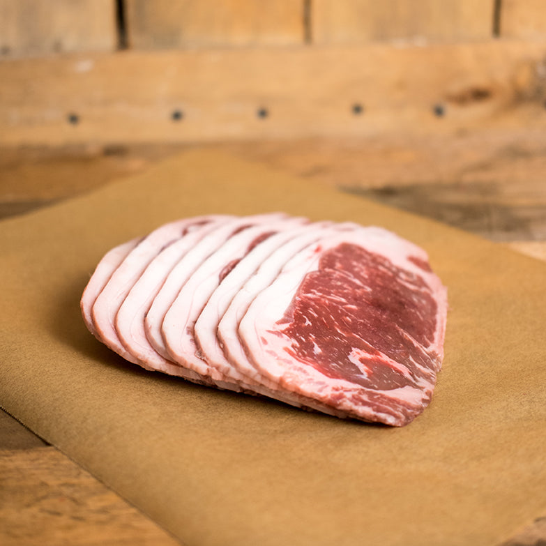 AGED ANGUS STRIPLOIN SUKIYAKI, CHOICE GRADE