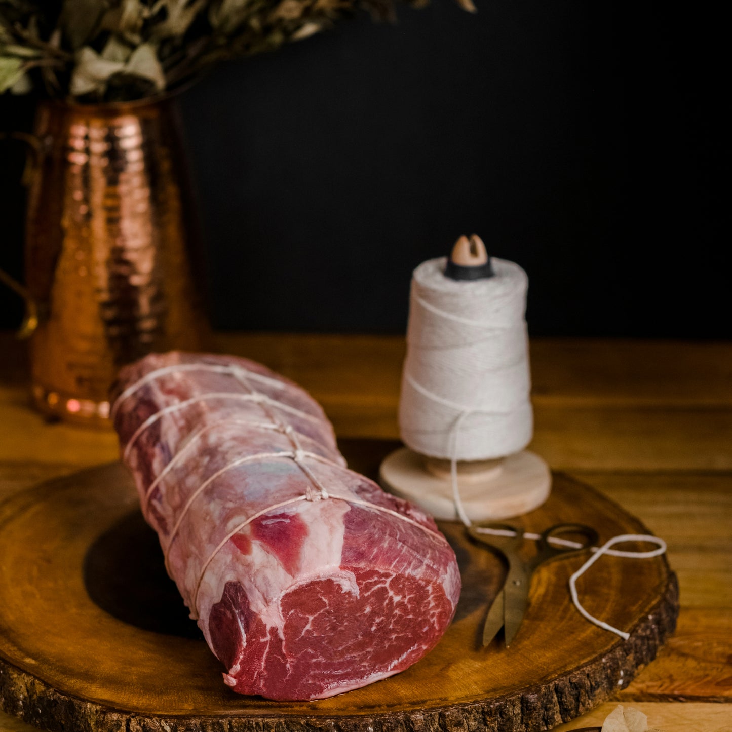 AGED ANGUS TENDERLOIN SLAB, CHOICE GRADE