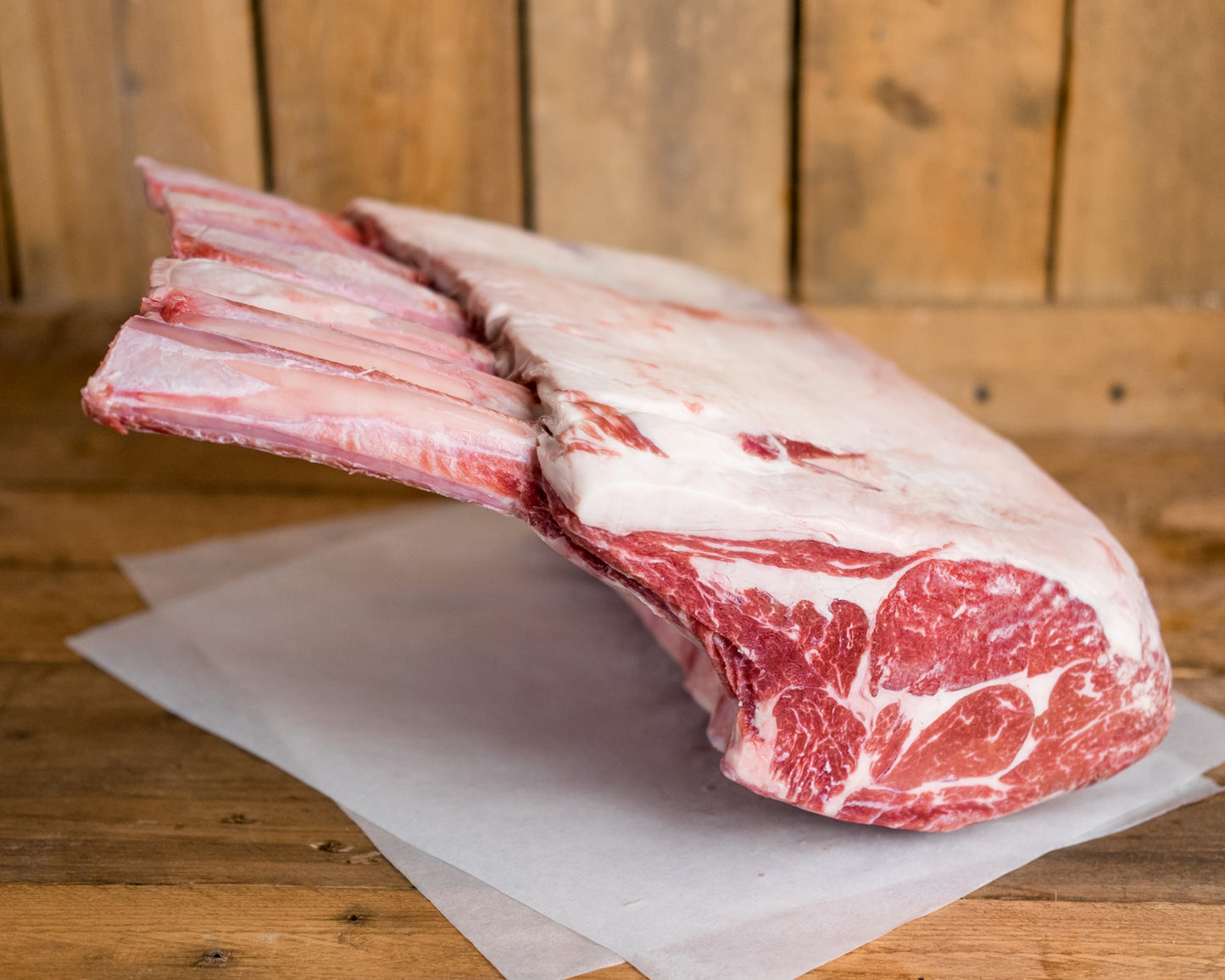 AGED ANGUS TOMAHAWK SLAB, CHOICE GRADE